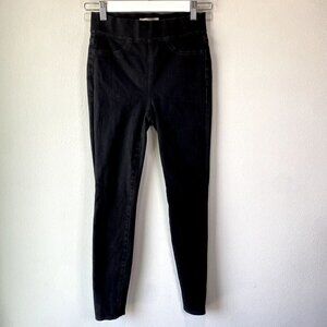 Madewell Pull-On Jeans Black Frost 25